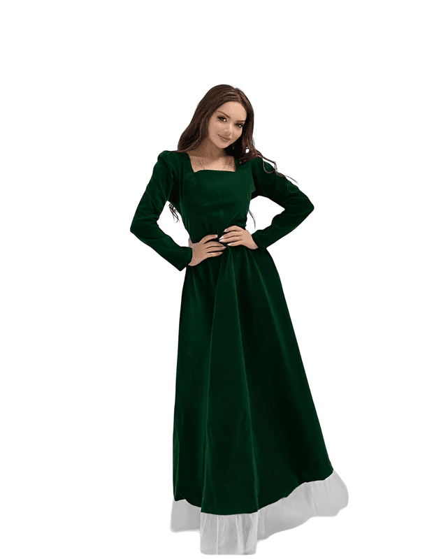 slim fit dress slacks Petal and Pup Women's Laurel Velvet Midi Dress