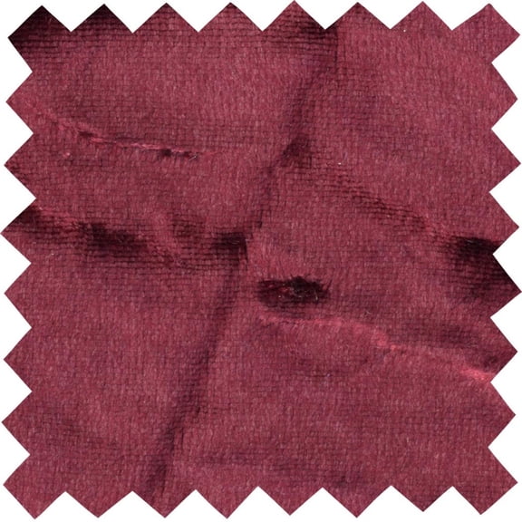 LitLook Crushed Velvet Fabric by the Yard - 58/60" Soft Velvet Fabric for Dresses, Costumes & Décor - 96% Polyester 4% Spandex - Sample of Fabric - Wine