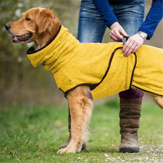 Velvet Pet Dog Sweater Thick Warm Soft Cozy Clothing For Autumn Winter Cold Weather