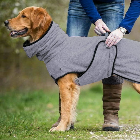 Velvet Pet Dog Sweater Thick Warm Soft Cozy Clothing For Autumn Winter Cold Weather