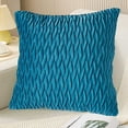 thumbnail image 1 of Velvet Pillow Cover - Plush Ed Support, Hidden Zipper Design, Durable Home Decor, Sofa Headboard Office Lumbar Cushion, topliu, 1 of 9