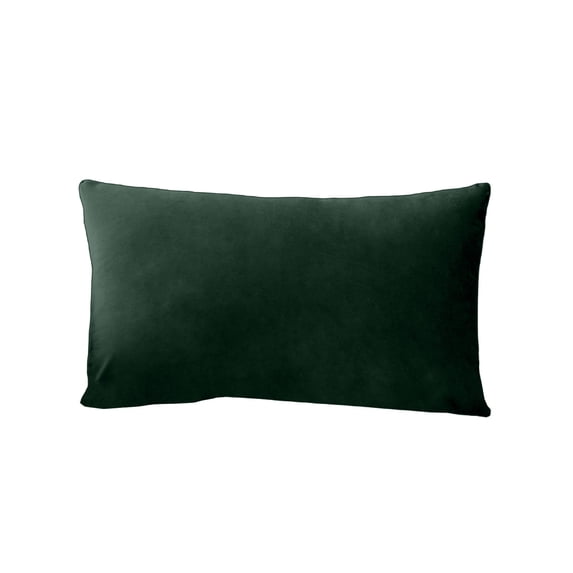 Velvet Pillow Cover Soft Luxury Christmas Decorative Throw Pillow Cover Single Lumbar Rectangle Cushion Case Home Decor for Couch Sofa Bedroom Car,12x20 Inch