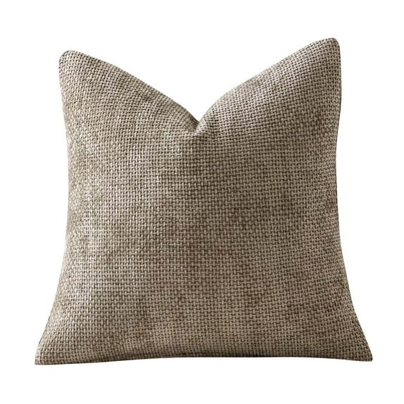 Velvet Pillow Cover for Sofa Cushion Bedroom Autumn Winter Solid Design