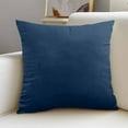 thumbnail image 1 of Velvet Pillow Cushions for Sofa & Chairs | Soft Velvet Fabric Backrest & Waistrest Pillows | 45x45cm Decorative Throw Pillows for Living Room & Bedroom, 1 of 7