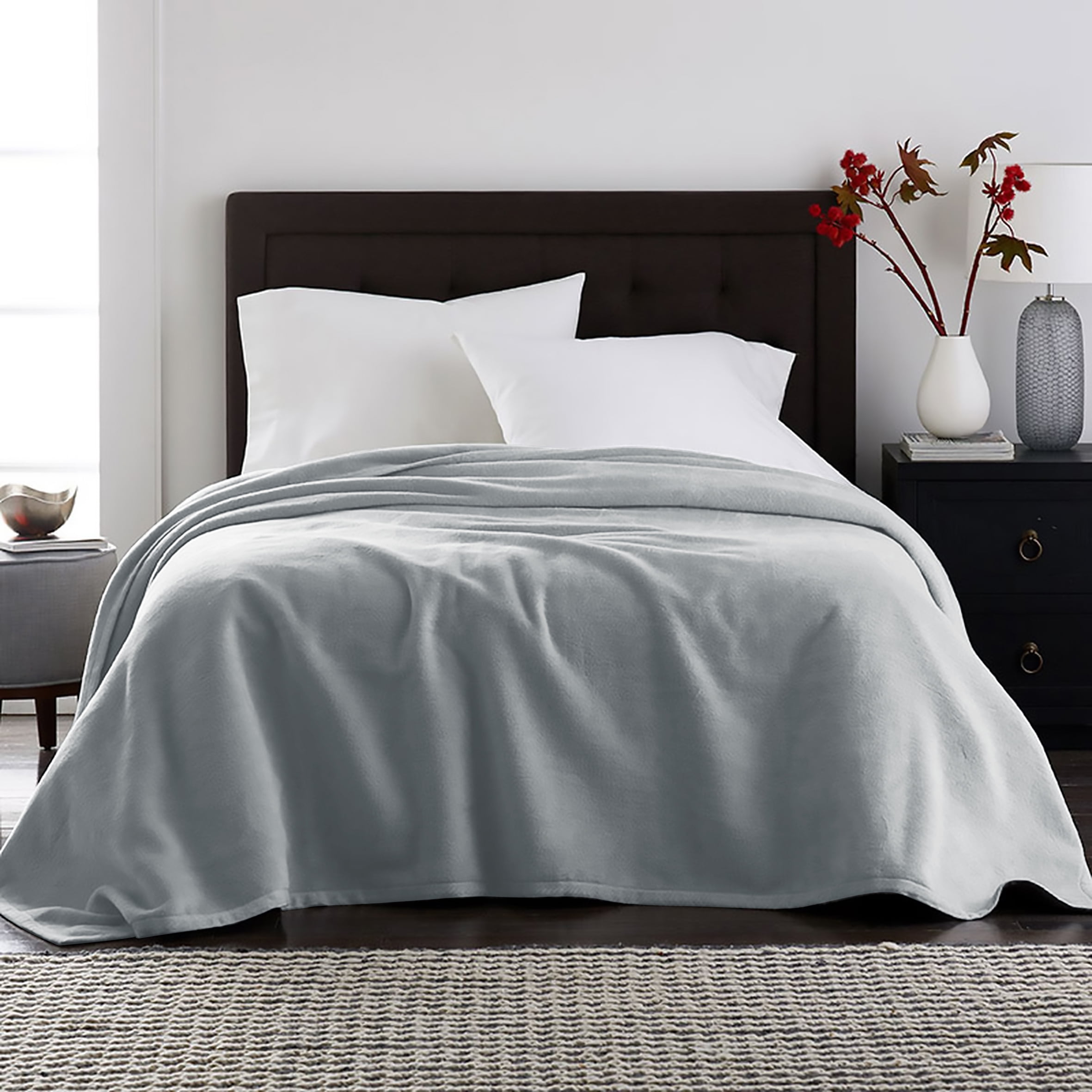 Velvet-Plush-Blanket-Grey-Full