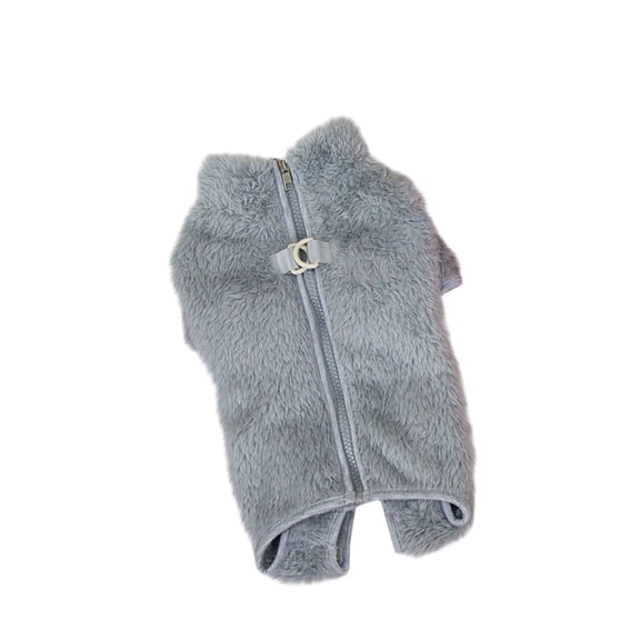 Velvet Plush Dog Onesie, Soft Warm Winter Wear, For Small Dogs Puppy M