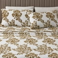 thumbnail image 1 of Velvet Plush Fleece Printed Sheet Set, Queen, 4 Pieces, 1 of 5