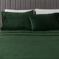 thumbnail image 1 of Velvet Plush Fleece Solid Sheet Set, Twin, 3 Pieces, 1 of 5