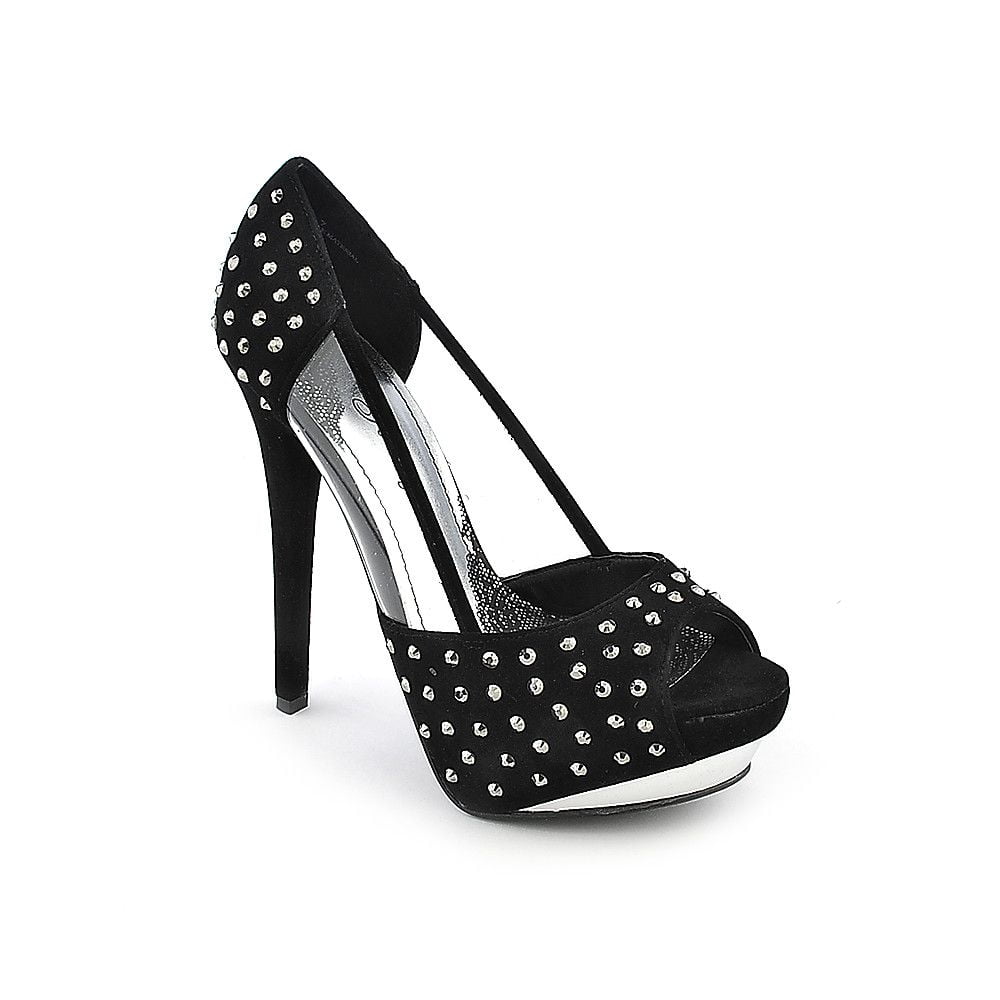 Shoes with clear sides deals
