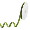 thumbnail image 1 of Velvet Ribbon 10 Yards 3/8" Wide Nylon Fabric Ribbons, Olive Green, 1 of 7