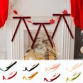 thumbnail image 1 of Velvet Ribbon, 2/5 Inch Total 7 Yards Velvet Christmas Ribbon Bow Making for Christmas Tree Decoration Gift Wrapping, 1 of 7
