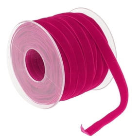 Velvet Ribbon 3/8 Inch 20 Yards Vintage Thin Fabric for Choker Gift Wrapping Hair Bows Flower Bouquet Wedding Christmas Decorations, 1* Christmas Decorative Ribbon