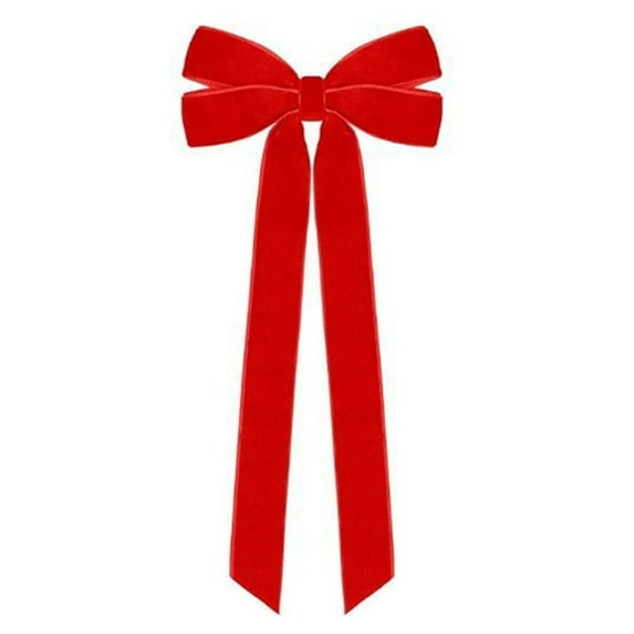 Velvet Ribbon Bows for Christmas Tree Rustic Small Craft Bows for Garland Wreath Wrapping Diy Decor Ciozy