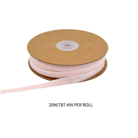 Velvet Ribbon for Gift Wrapping 1Cm Wired Velvet Ribbon for Diy Crafts and Gift Wrapping