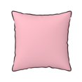 thumbnail image 1 of Velvet Rimmed Pillowcase Is Not Easy To Open Line Deformation Invisible Zipper Opening And Closing Only Pillowcase Does Not Contain Pillow Core Lightpink 16"X16", 1 of 8