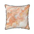 thumbnail image 1 of Velvet Rimmed Pillowcase Is Not Easy To Open Line Deformation Invisible Zipper Opening And Closing Only Pillowcase Does Not Contain Pillow Core Peachpuff Marble_3 20"X20", 1 of 8