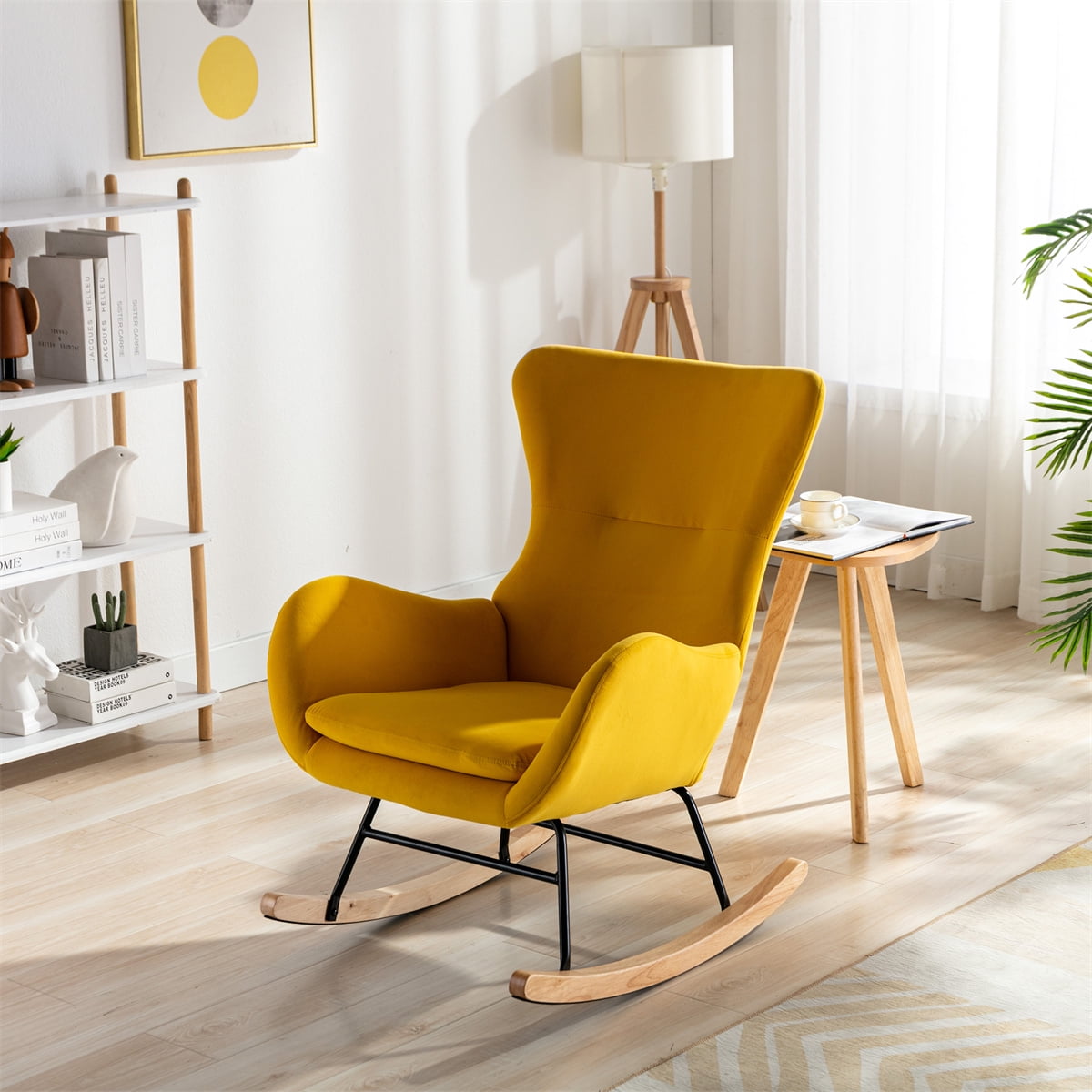 IKEA Poang Chair Cushion Cover Mustard Yellow 