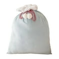 thumbnail image 1 of Velvet Santa Gift Bags Bulk Luxury 40*60cm Gift Sacks with Drawstring Christmas Bags Wrapping for Xmas Toys Candy Gifts (Light Blue), 1 of 6