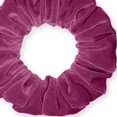thumbnail image 1 of Velvet Scrunchies Jumbo Size Plush Big Ponytail Holders Thick Braided Locked Hair Big Made in the USA Rose, 1 of 7
