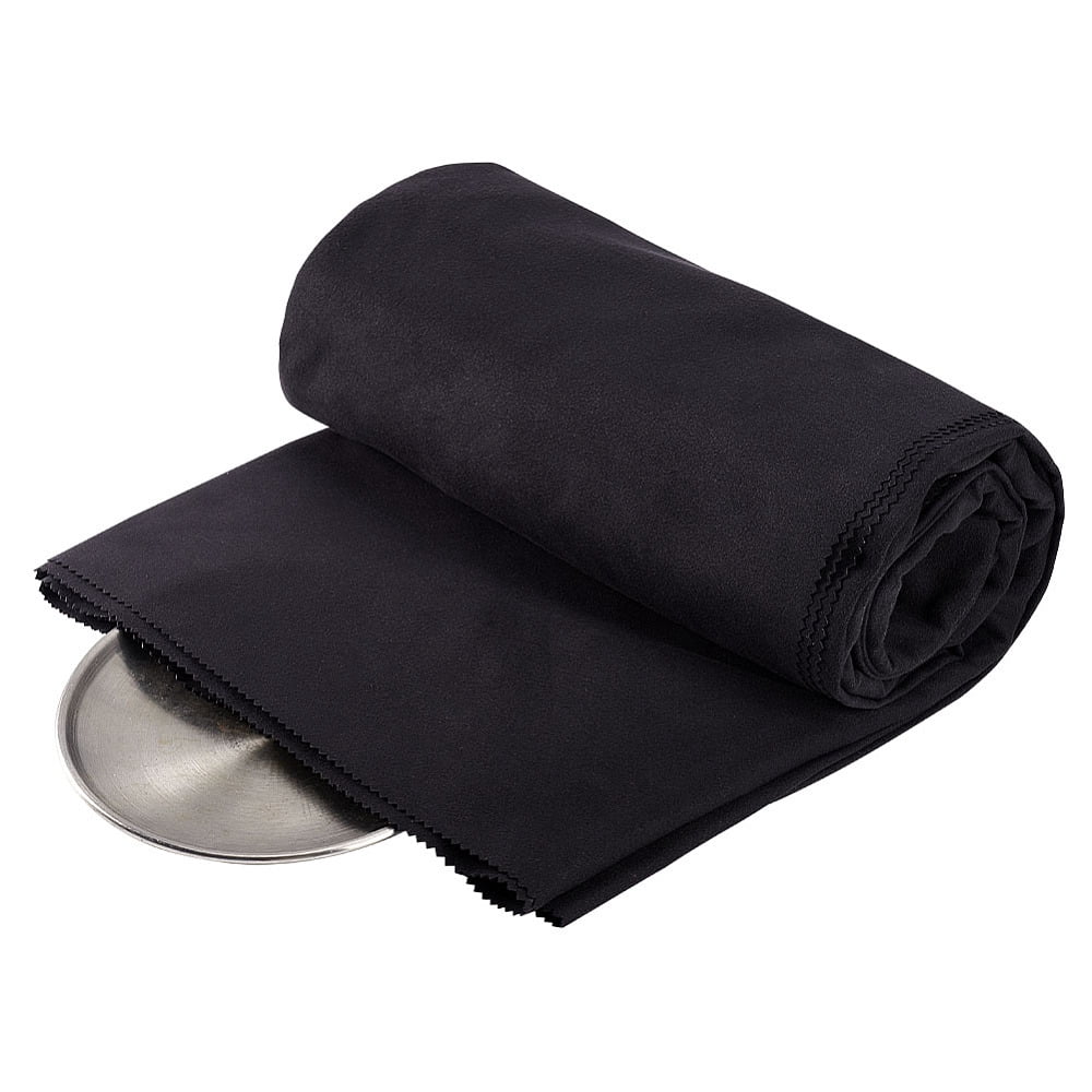 Velvet Silver Polishing Cloth Jewelry Cleaning Cloth Black 150x200x0.04cm