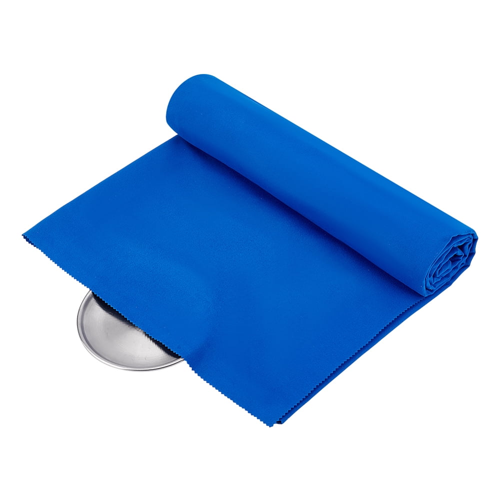 Velvet Silver Polishing Cloth Jewelry Cleaning Cloth Marine Blue 150x200x0.04cm DIY