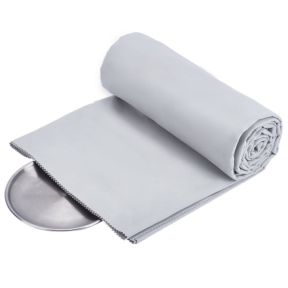 Velvet Silver Polishing Cloth Jewelry Cleaning Cloth Sterling Silver Anti-Cleaner Rectangle Light Grey 200x150x0.04cm