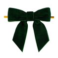 thumbnail image 1 of Velvet Small Christmas Bows 1 PCS 3.15 Inch Mini Bows for Christmas Tree Wreath Gift Wrapping Crafts Party Wedding Holiday Door Garland Decor, Home Decor, 1 of 3