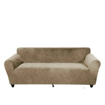 Velvet Sofa Cover Elastic Sofa Cover For Living Room Corner Sofa L-shaped Couch Slipcover 1/2/3/4 Seater