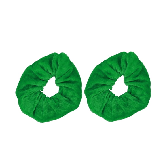 Velvet Solid Scrunchies - Set of 2