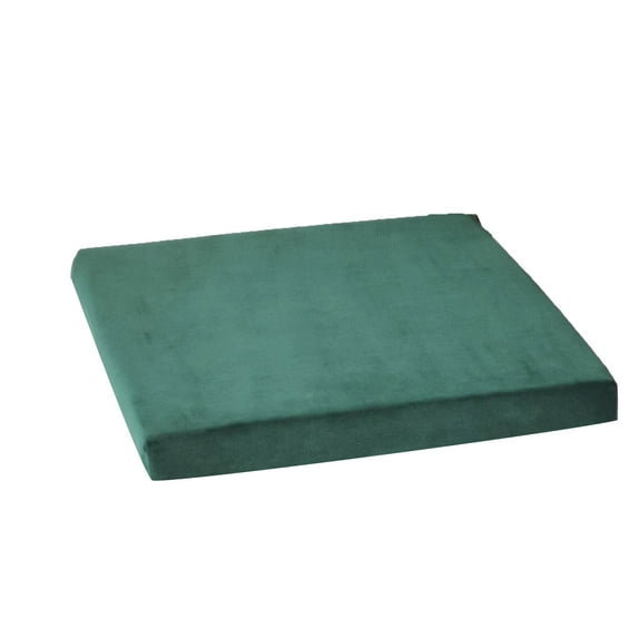 Velvet Sponge Cushion - 40x40x3cm Solid Wood Sofa & Window Seat Cushion | Non-Slip Rubber Base | 50D High-Resilience Foam | Machine Washable Cover | Warm & Comfortable Tatami Style