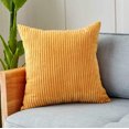 thumbnail image 1 of Velvet Stripe Throw Pillow (With Insert) 4 size options, 1 of 3