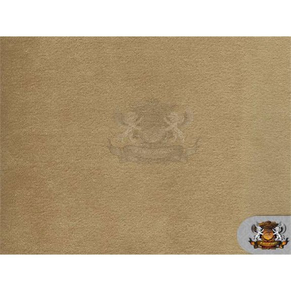 Velvet Suede Cotton Backing Drape Upholstery BELLA Fabric 17 TOAST / 58" Wide / Sold by the yard