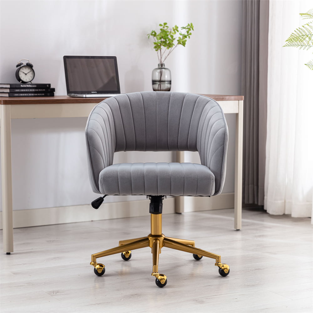 https://i5.walmartimages.com/seo/Velvet-Swivel-Home-Office-Chair-Modern-Cute-Upholstered-Height-Adjustable-Armchair-Computer-Desk-Chair-Hollow-Out-Back-Golden-Base-360-Task-Vanity-Gr_c04aa800-1150-4757-9d17-1310e65d29ad.31277042cae0ba6e3445c823536d2e60.jpeg
