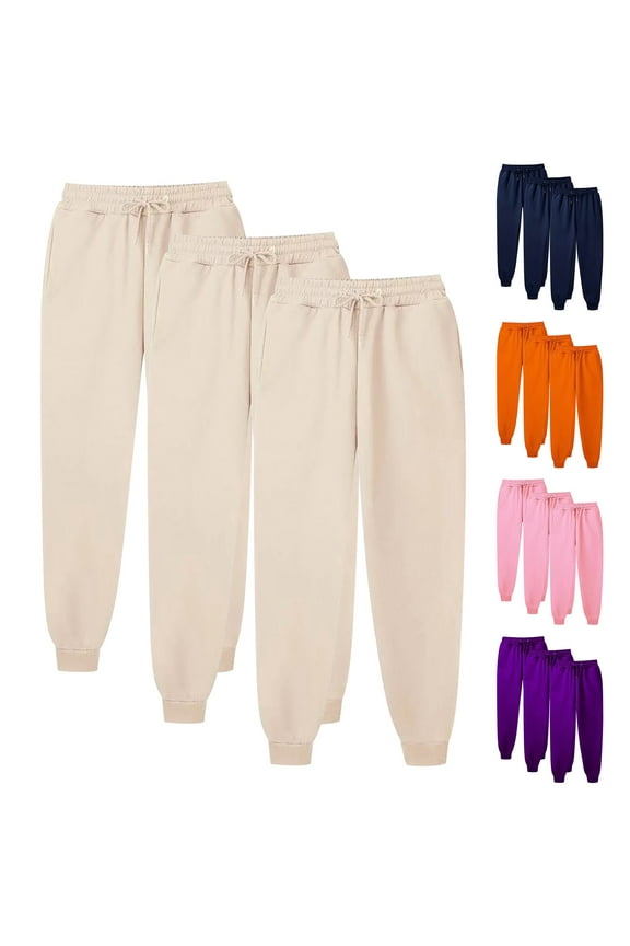 Velvet Thick Casual Trousers for Men, Large Size Running Pants with Solid Color, Plus Size Fitness Joggers And Sweatpants, Winter Warm Gifts for Men | CSEONE,Khaki XL