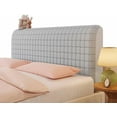 thumbnail image 1 of Velvet Thicken Bed Headboard Cover for King Size, Quilted Bed Headboard Slipcover Soft Dustproof Washable Protector Cover for Bedroom Decor 78.7in, 1 of 9