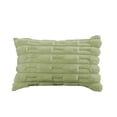 thumbnail image 1 of Velvet Throw Pillow Cover, 19.68 x 11.81 In Rectangular Cushion Case for Sofa Couch Bed Decor, Green, 1 of 6
