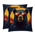 thumbnail image 1 of Velvet Throw Pillows with Unique Patterns - Set of 2 Decorative Pillow Inserts in 16x16, 18x18, 20x20 Inches for Home Decor and More, 1 of 6