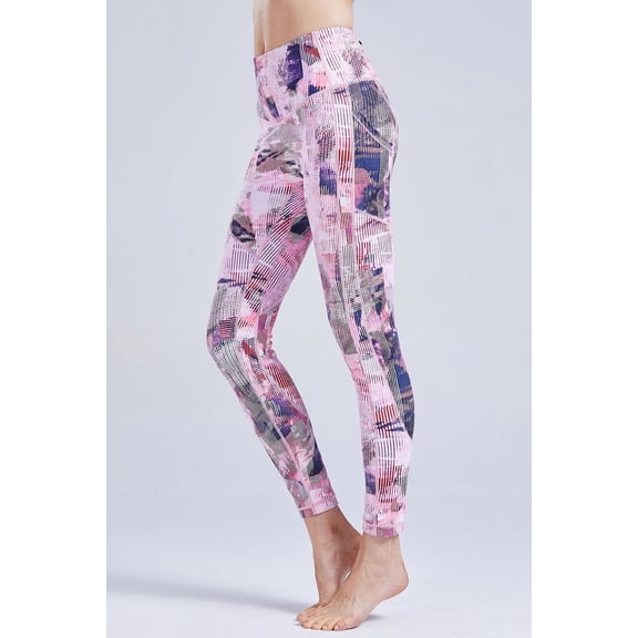 Velvet Touch Graphic High-Rise Leggings