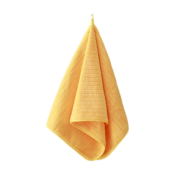 Velvet Towel for Adult Daily Use At Home Absorbent Dry Hair Towel That Does Not Hair Beach Towel Strip Patterned Bath Towel