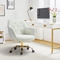 thumbnail image 1 of HULALA HOME Galera Swivel Task Chair with Height Adjustable by  IVORY, 1 of 7