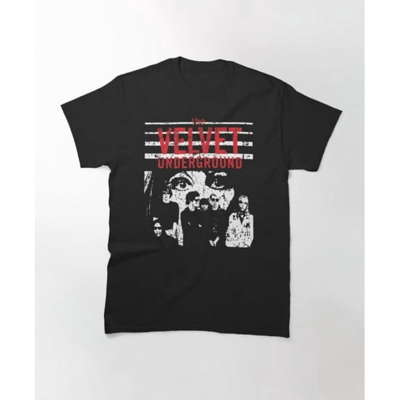 Velvet Underground Band Heavy Cotton Black S-234XL Unisex Shirt BL339