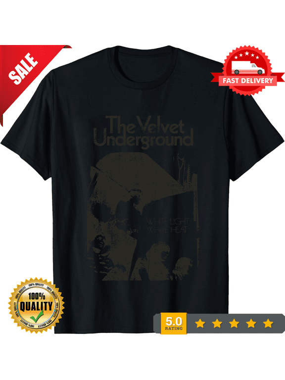 Velvet Underground White Light White Heat Mens T Shirt Classic Tee, NEW INSTOCK-TH59046