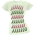thumbnail image 1 of Velvet Underground Women's Juniors Banana Repetition Short Sleeve T Shirt, 1 of 1