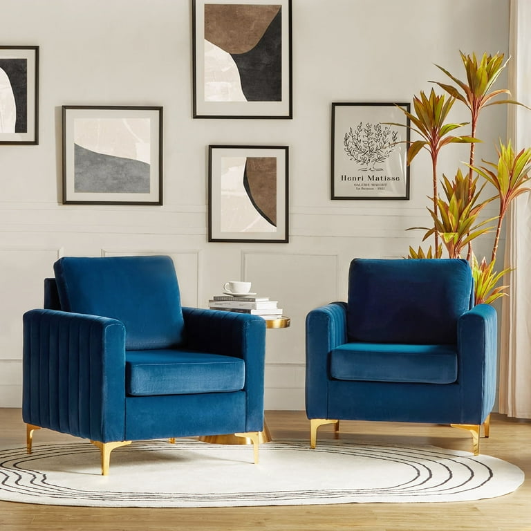 Velvet Accent Chair Armchair Velvet Blue Velvet Accent Chair Round
