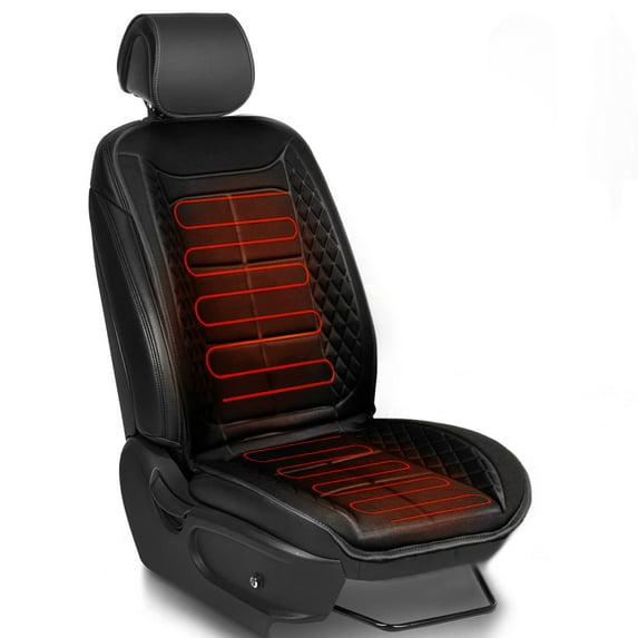 Velvet Warmer Car Seat Covers,Winter Heated Car Seat Covers,12V Heated Front Seat Car Seat Cover, Heated Car Seat Cushion