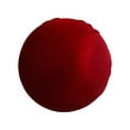 thumbnail image 1 of Velvet Wine Red Christmas Ball Ornament Extra Large Size 20cm for Tree and Holiday Decor, 1 of 6