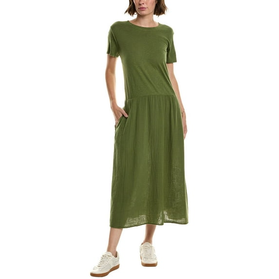 Velvet by Graham & Spencer womens Itza Midi Dress, s, Green