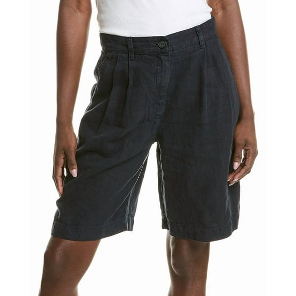 Velvet by Graham & Spencer womens  Larchmont Linen Short, 2, Blue