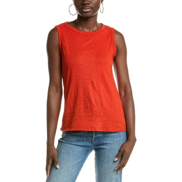 Velvet by Graham & Spencer womens  Solid Tank, XL, Red