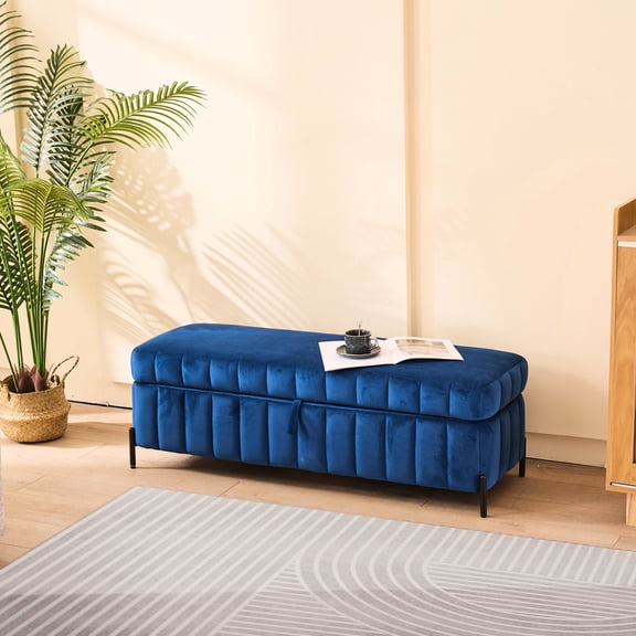 Velvet - covered Storage | Suitable for Bed, Doorway and Windowsill | 5 - minute Assembly and Comfort